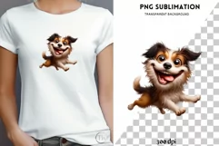 Funny Dog PNG Sublimation Designs for Crafting & Card Making Product Image 1