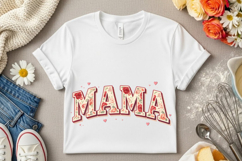 Floral Mama PNG, Mother's Day T-Shirt Design, Mothers Day Product Image 2