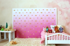 Dollhouse wallpaper donut nursery BJD doll prop download Product Image 5