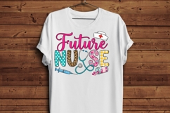 Future Nurse PNG Sublimation Design, Nursing Student Shirt Product Image 5