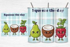 Fruit Mood Tumbler Wraps,20 oz Fruit Tumbler PNG Design Product Image 4