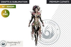 The Vernal Rebirth Dark Fantasy Spring Clipart Product Image 1