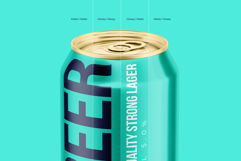 Classic 568ml Aluminium Can Mockup Product Image 5