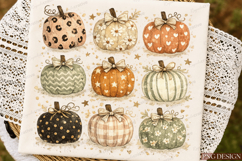 coquette pumpkin png,pumpkin bundle png,fall pumpkin png Product Image 5