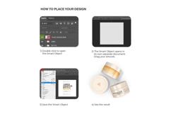 Plastic Cream Jars - PSD Mockup Product Image 5