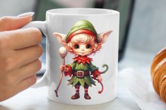 Cute Christmas Set Sublimation Clipart, Christmas PNG Product Image 5