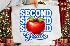 Pre-K To Fourth Grade sticker Sublimation Design Product Image 5
