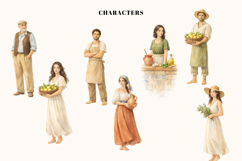 Essence of Sicily Watercolor Clipart Collection Product Image 5