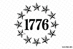 1776 svg | 4th of july Svg | Svg Cut Files Product Image 1