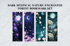 Dark Mystical Nature &amp; Gothic Enchanted Forest Bookmark Set Product Image 5