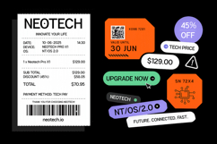 Biyonix Futuristic Tech Sans Serif Font Product Image 5