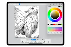60 Procreate Fantasy Monsters Stamp Brushes Product Image 3