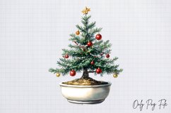 Cozy Christmas Houseplant Clipart PNG Product Image 1