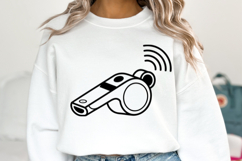 Whistle Svg | Game Day Svg | Sport Svg | Shirt Svg Product Image 5