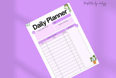 Free Cute Daily Planner Template | Aesthetic Printable PDF Product Image 5
