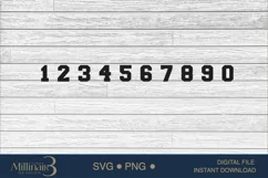 That's My Bro SVG, Football Number Design for Cricut Product Image 5