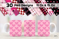 30 Valentine&#039;s Day Mug Sublimation Bundle, Mug Wrap Bundle Product Image 1