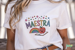 Latina Teacher Sublimation Product Image 2