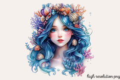 Fantasy Underwater Sublimation PNG Product Image 1