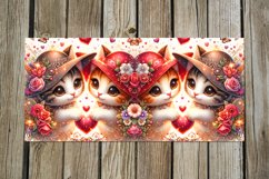 Valentine animals | 8 cat &amp; dog mug love watercolor designs Product Image 5