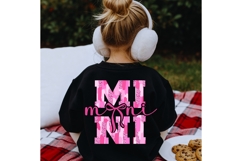 MINI Valentine’s Coquette Brushstroke PNG | Vday Kids Gift Product Image 2