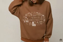 Merry Christmas Svg Png Eps Product Image 2