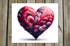 Love Hearts | 4 valentine Skinny tumbler sublimation designs Product Image 5