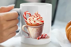 Christmas Drink Clipart Sublimation, Christmas PNG Product Image 5
