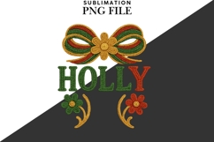 Holly png design for T-shirts Product Image 2