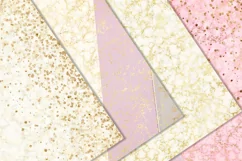 Marble with gold tumbler Sublimation. 20 oz, PNG. Product Image 6