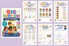 Big Emotions Activity Workbook for Kids Product Image 5