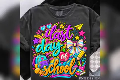 Last Day of School PNG, Colorful Teacher Student Design Product Image 2