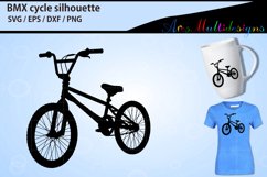 BMX cycle silhouette Product Image 2