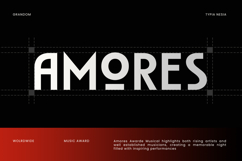 Grandom - Bold Modern Art Deco Logo Font Product Image 5