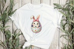 Bunny Peeking Sublimation Clipart Product Image 2