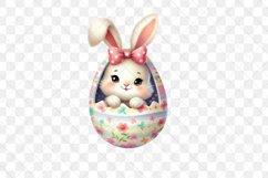 Bunny Peeking Sublimation Clipart Product Image 3