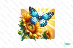 Butterfly Sublimation Clipart Product Image 3