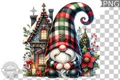 Christmas Gnome Sublimation - Clipart PNG Bundle Product Image 6