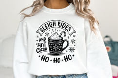 Sleigh Rides and Hot Cocoa Svg | Christmas svg | Shirt Svg Product Image 5