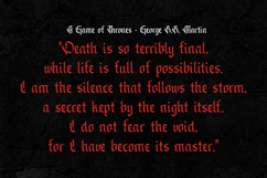 Grudge - Gothic Blackletter Typeface Product Image 5