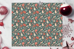 Retro Christmas pattern | 8 Sublimation Tumbler Designs Product Image 5