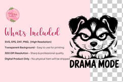 Funny Dog SVG Bundle, Cartoon Puppy Quotes, Dog sayings svg Product Image 3