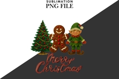 Oil painted Christmas trio png design for T-shirts Product Image 2