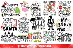 234 Christmas SVG Mega Bundle, Christmas Quotes SVG Bundle. Product Image 9