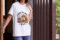 Fall Pumpkin Autumn Bundle Sublimation PNG 300 DPI Product Image 5