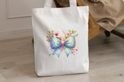 Spring Flower Coquette Bow PNG Product Image 1
