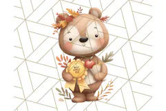 Woodland Apple Orchard Festival PNG Fall Clipart Product Image 5
