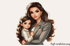 Mother Daughter Sublimation PNG Product Image 1