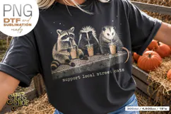 Support Local Street Cats PNG DTF Product Image 3