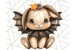 Halloween Fairy Animal Clipart PNG, Cute Spooky Creatures Product Image 5